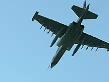 Обнаружено место падения Су-25УБ