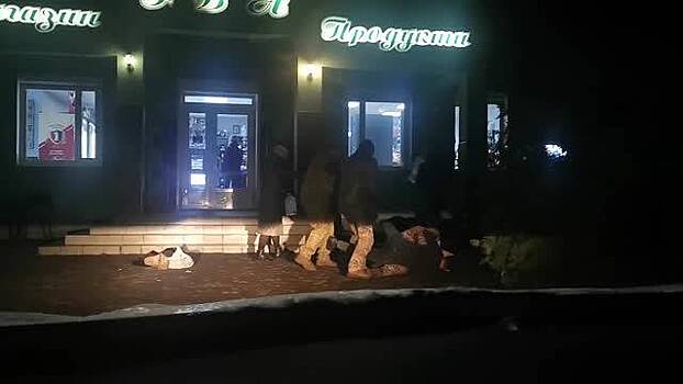 Акт «силовой» мобилизации в украинском городе попал на видео