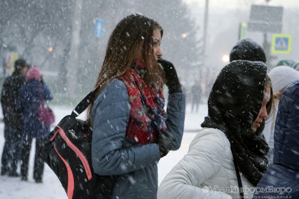 Синоптики прогнозируют снег и сильный ветер в Свердловской области