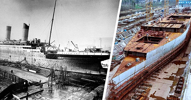 Новый «Титаник», строящийся в Китае, готовят к спуску на воду
