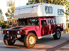 Hummer H1 может стать идеальным кемпером для покорения пустыни