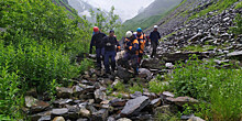 Двух альпинистов эвакуировали со скалы в Кабардино-Балкарии