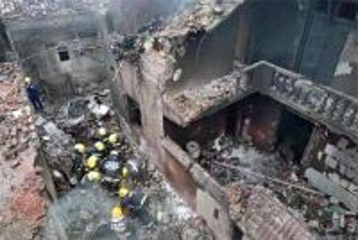 Beechcraft King Air  рухнул на жилой квартал в Китае
