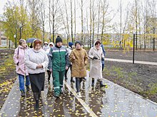Депутаты Кирово-Чепецка проверили благоустройство парка «Южный»