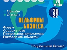 В донской столице пройдет форум социального предпринимательства &laquo;Дельфины бизнеса&raquo;