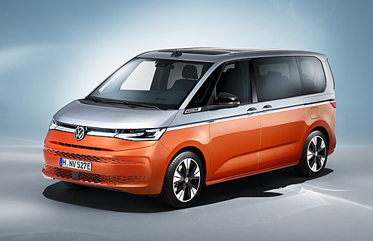 Volkswagen Multivan 2022, фургон, адаптированный к эпохе электрификации