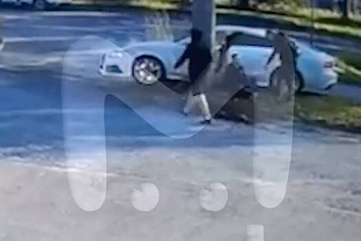 Россиянин на Audi отправил в кому пешехода и попал на видео