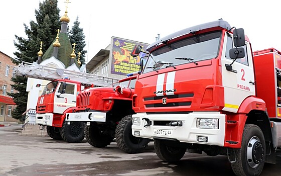 В Рязани появился пожарный автомобиль пенного тушения