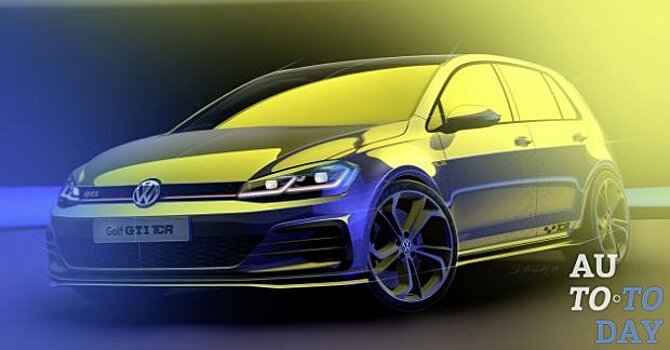 Volkswagen выпускает ряд тизеров нового Golf GTI TCR
