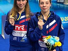 Спортсмены из Подмосковья получили две медали на чемпионате Европы по прыжкам в воду