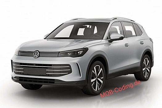 Фото нового Volkswagen Tiguan слили в сеть