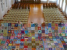 К 80-летию Костромской области мастера российских регионов создали уникальное лоскутное одеяло