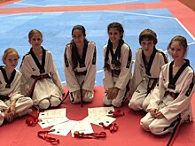 Воспитанники «Самбо-70» завоевали 13 медалей на соревнованиях по тхэквондо