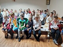 В воскресной школе храма Бориса и Глеба в Зюзине состоялся детский пасхальный концерт