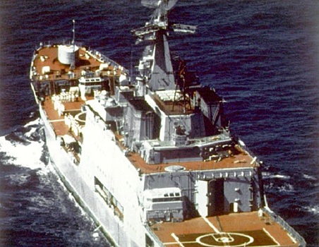 Десантный корабль «Александр Николаев» сорвало с якоря в Приморье