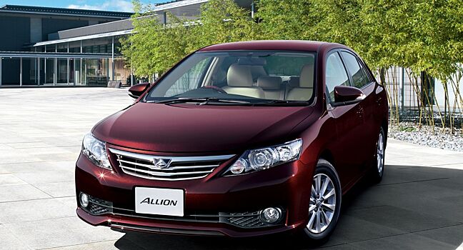 2 поколения модели Toyota Allion