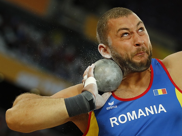 Румынский легкоатлет, специализирующийся в толкании ядра, Андрей Гаг