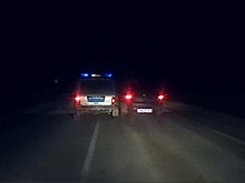 Пьяный самарец на "Гранте" с простреленными колесами отправил в кювет полицейских