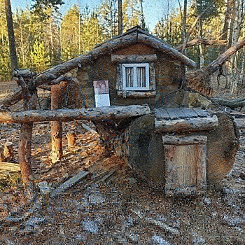 Домик хоббитов обнаружили в нижегородском лесу