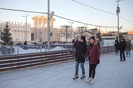 Катки в парках будут работать до 8 марта включительно