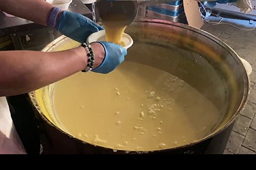 Сырный суп на 2 тысячи порций сварили в Кисловодске