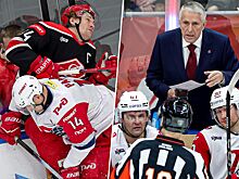 Миронова впечатывали в борт, Хартли спорил с арбитром. Фото победы «Локомотива» в Москве