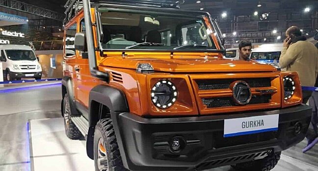 Force Gurkha — как выглядит внедорожник из Индии