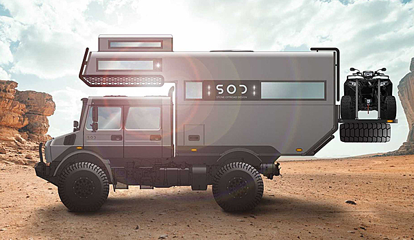 На базе Unimog построили автодом SOD Rise 4×4