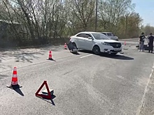 Мотоциклист пострадал при столкновении на перекрестке в Дзержинске