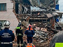 Людей нет под завалами обрушившегося подъезда дома в Тульской области