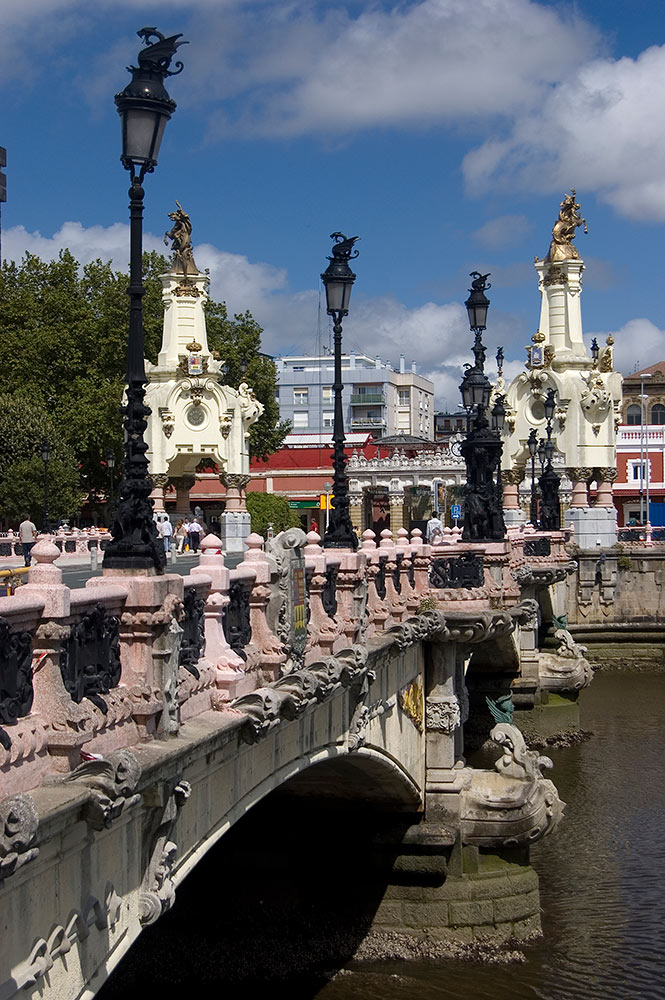 Мост Мария-Кристина, Сан-Себастьян, Испания, Европа