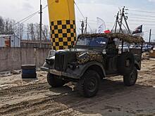 Ретроавтомобиль прошёл гоночную дистанцию под Хабаровском