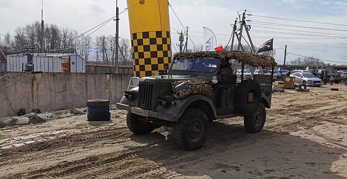 Ретроавтомобиль прошёл гоночную дистанцию под Хабаровском