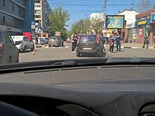 На Чапаева столкнулись три легковушки