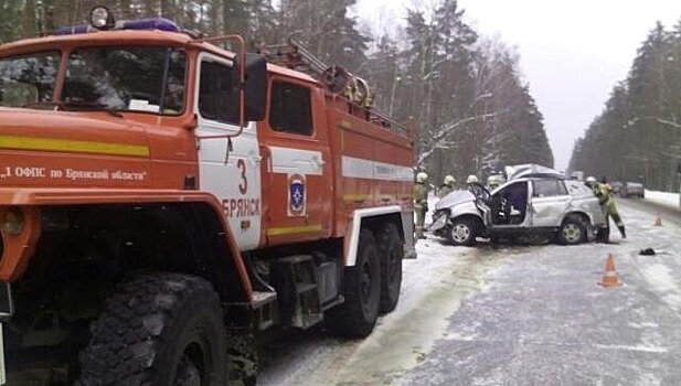 Три человека погибли в ДТП под Брянском