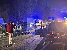 Под Рязанью произошла серьёзная авария с несколькими машинами