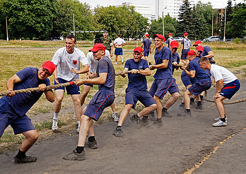 Российские военнослужащие в Приднестровье провели спортивный праздник