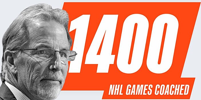 Торторелла – 1-й тренер из США, проведший 1400 матчей в НХЛ. В целом в истории – 12-й
