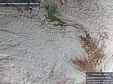 "Роскосмос" опубликовал сделанный спутником "Метеор-М" снимок циклона "Мартина"