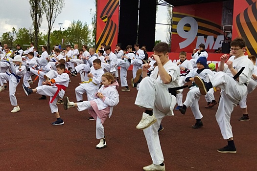 В Нижнем Новгороде прошел фестиваль боевых искусств к 9 мая