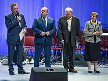 В Гагаринском районе провели концерт для ветеранов труда нефтяной и газовой промышленности