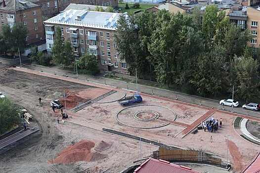 В Свердловском районе в конце октября появится сквер для незрячих