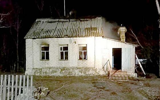 В Рязанской области сгорел фельдшерско-акушерский пункт