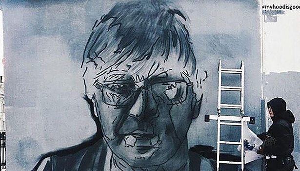 В Петербурге появилось граффити с Юрием Шевчуком