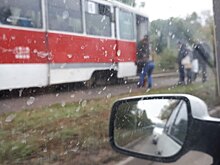 В утренний час пик в Саратове остановились трамваи