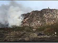 Росприроднадзор возбудил дело по факту возгорания на полигоне ТБО под Калининградом