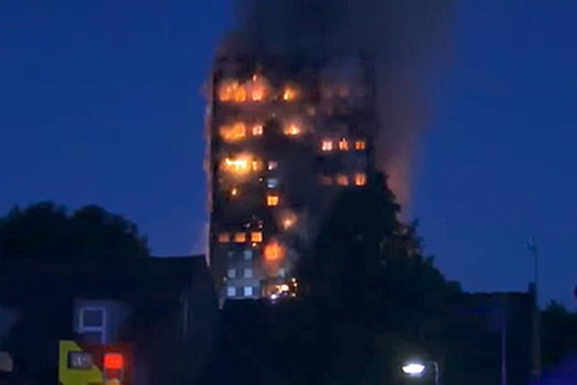 Пожарные сообщили о погибших при пожаре в 27-этажном жилом доме Лондона