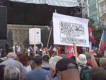 В Чехии 70 тыс. жителей вышли на акцию протеста. Их назвали пророссийскими