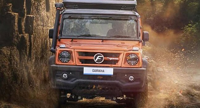 Новый внедорожник Force Gurkha BS6 готовится дебютировать в Индии