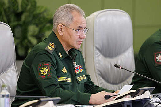 Шойгу заявил, что ВС России успешно продвигаются на Красноармейском направлении